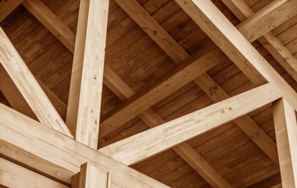 estrutura de madeira